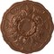Ekena Millwork Cornelia Ceiling Medallion (Fits Canopies up to 4"), 22 1/2"OD x 1 1/2"P, Polished Copper CM22CNPOS - alternate 1